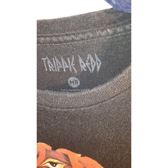 Unisex Medium Trippy Redd Long Sleeve Black Tshirt Concert SfPf Home •65 - Picture 5 of 9